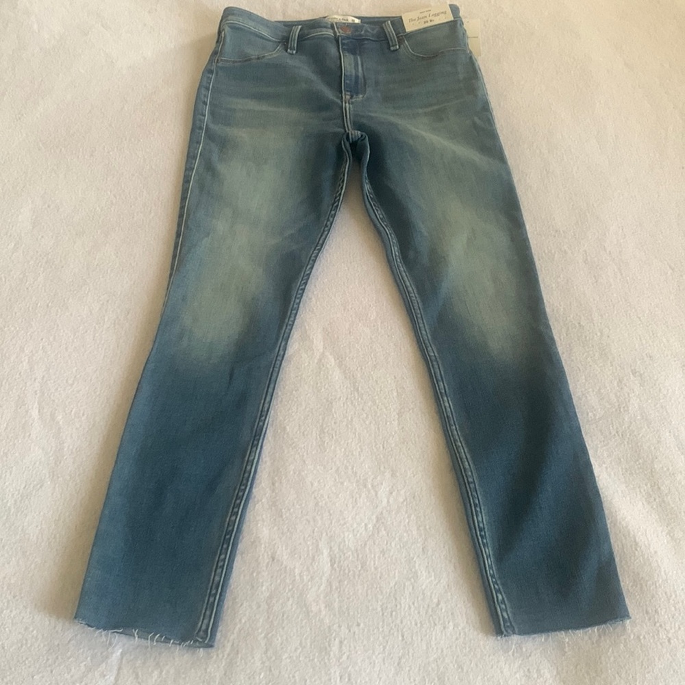 High rise Jean legging